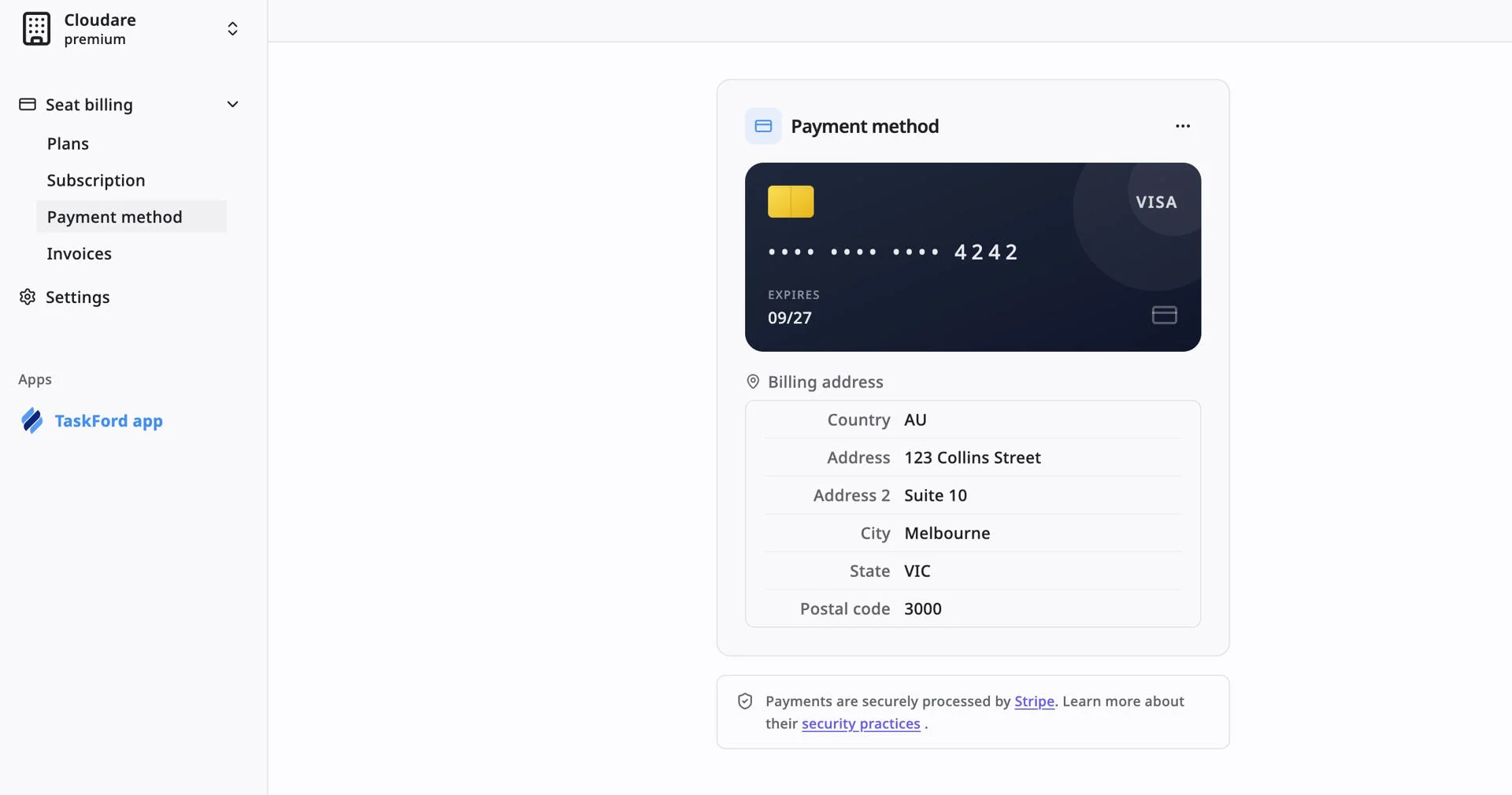 Add a payment method 04 Add a payment method 04