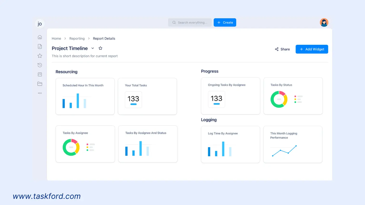 Monitor Progress for team management
