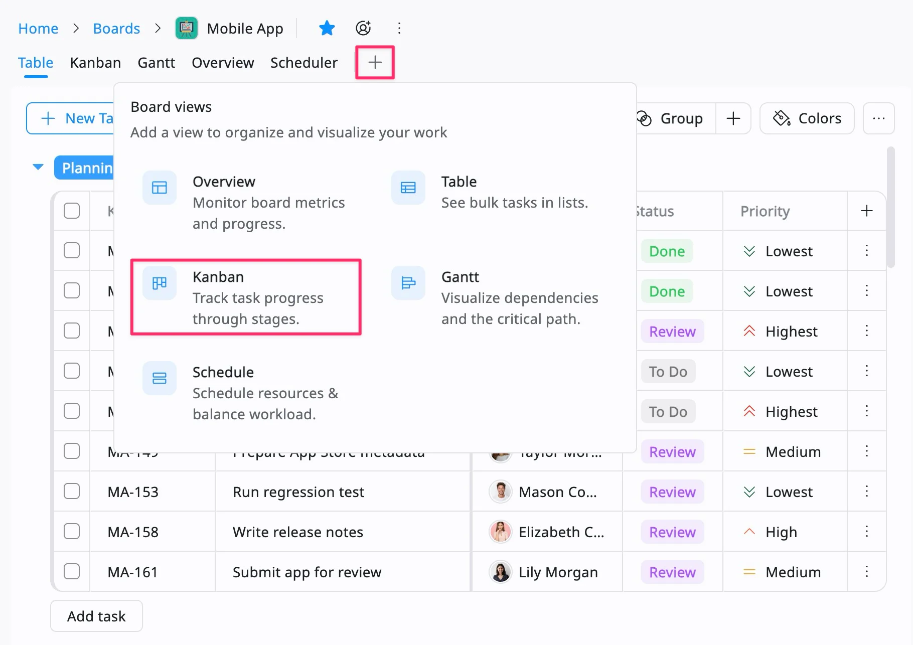 Set Up a Kanban Board Set Up a Kanban Board