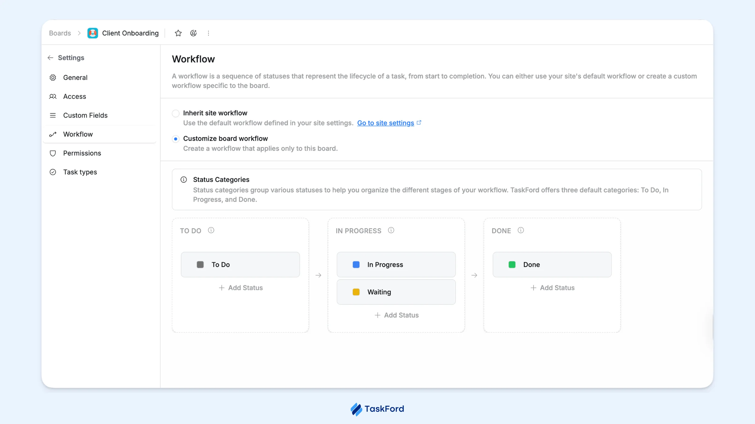 Set Up the Onboarding Workflow Set Up the Onboarding Workflow