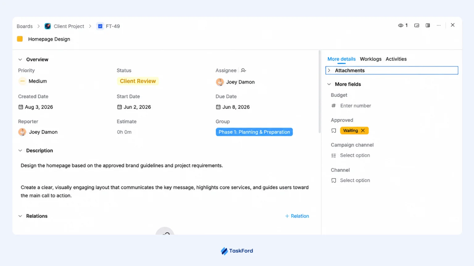 Step 1. Create the Deliverable With a Clear Brief