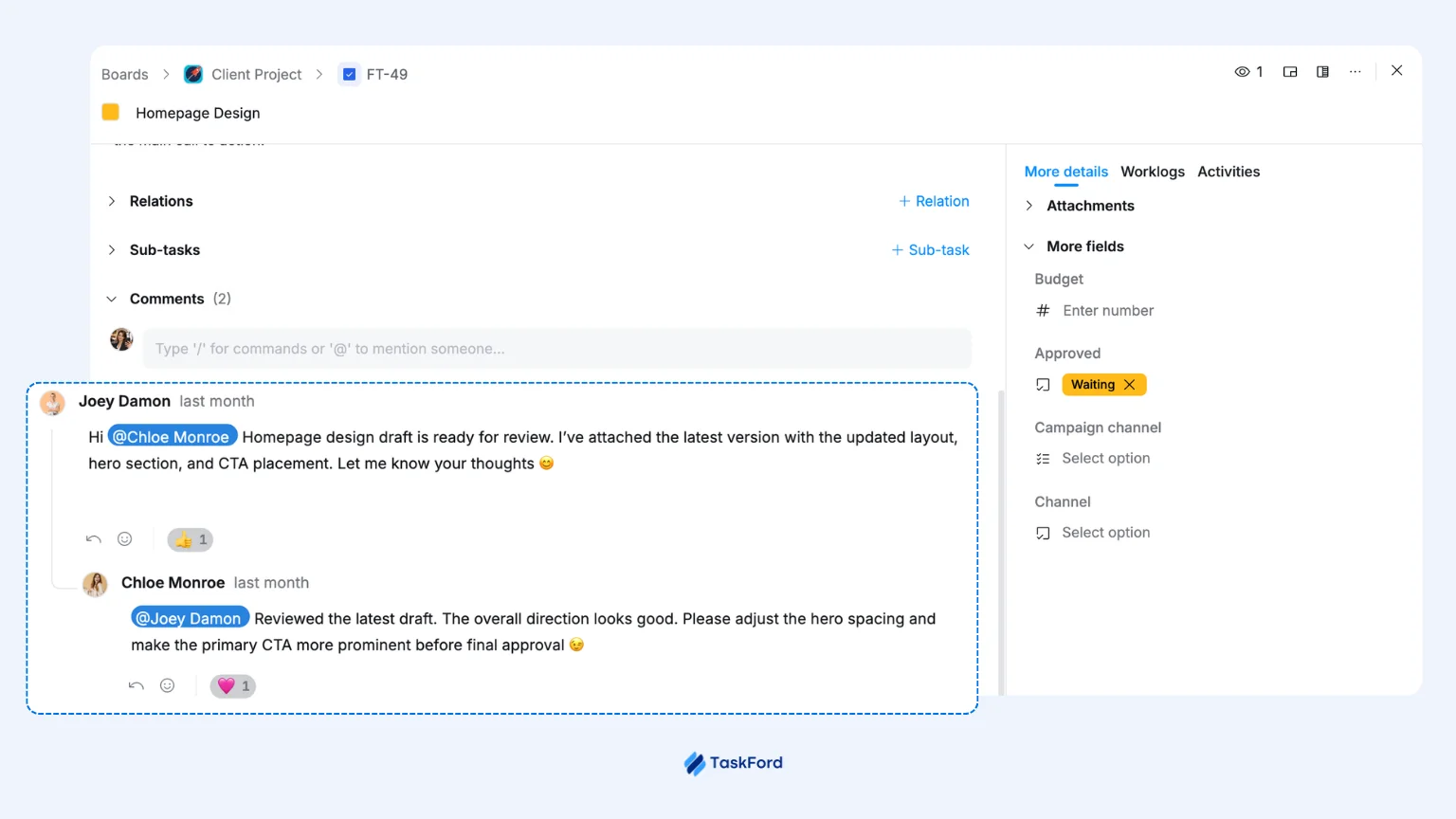 Step 4. Keep Feedback in One Place