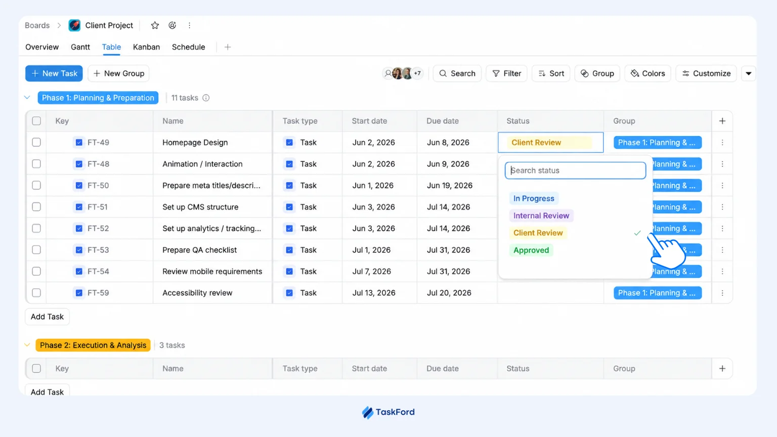 Step 3. Send the Current Version for Client Review