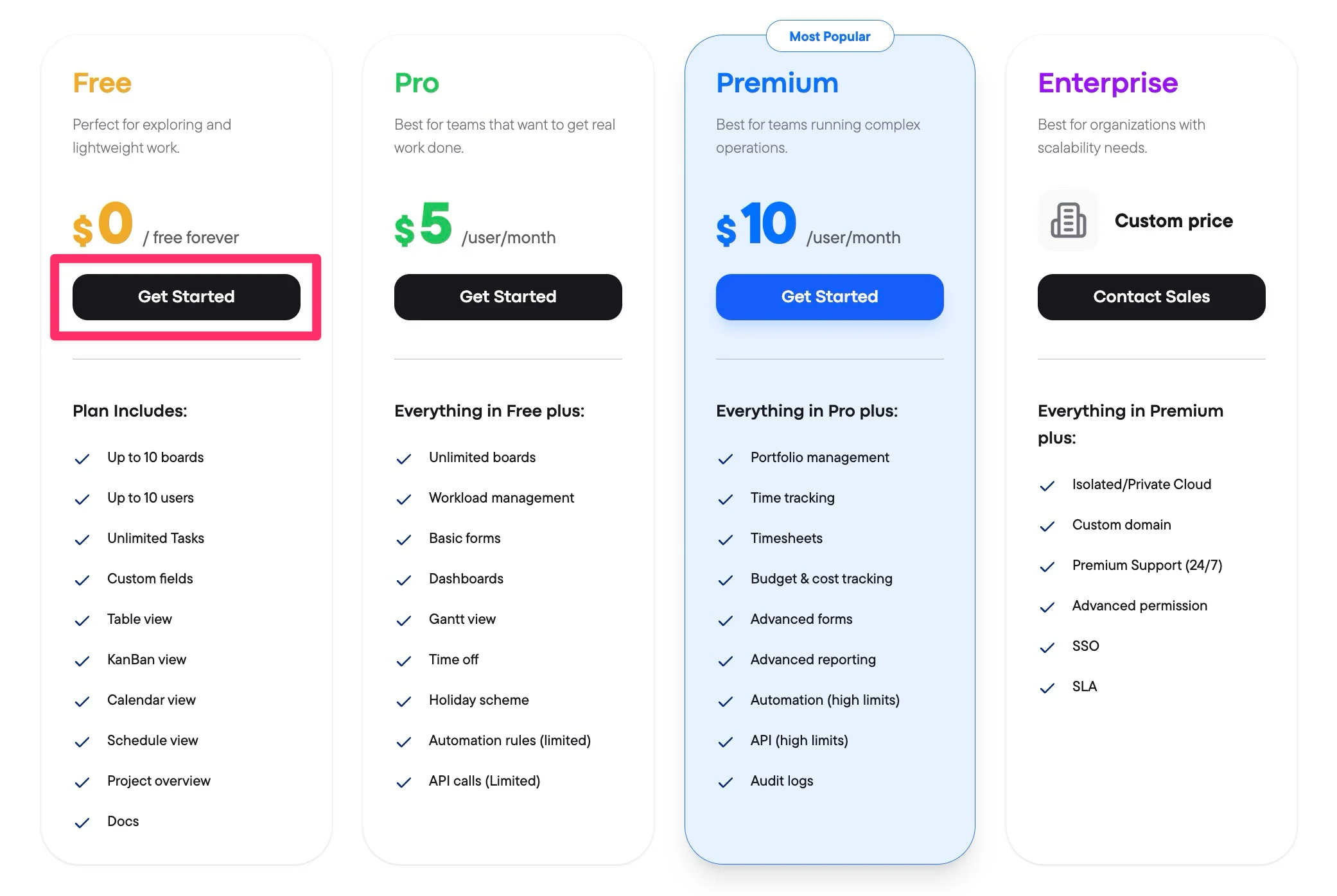 Start on the Free plan Start on the Free plan