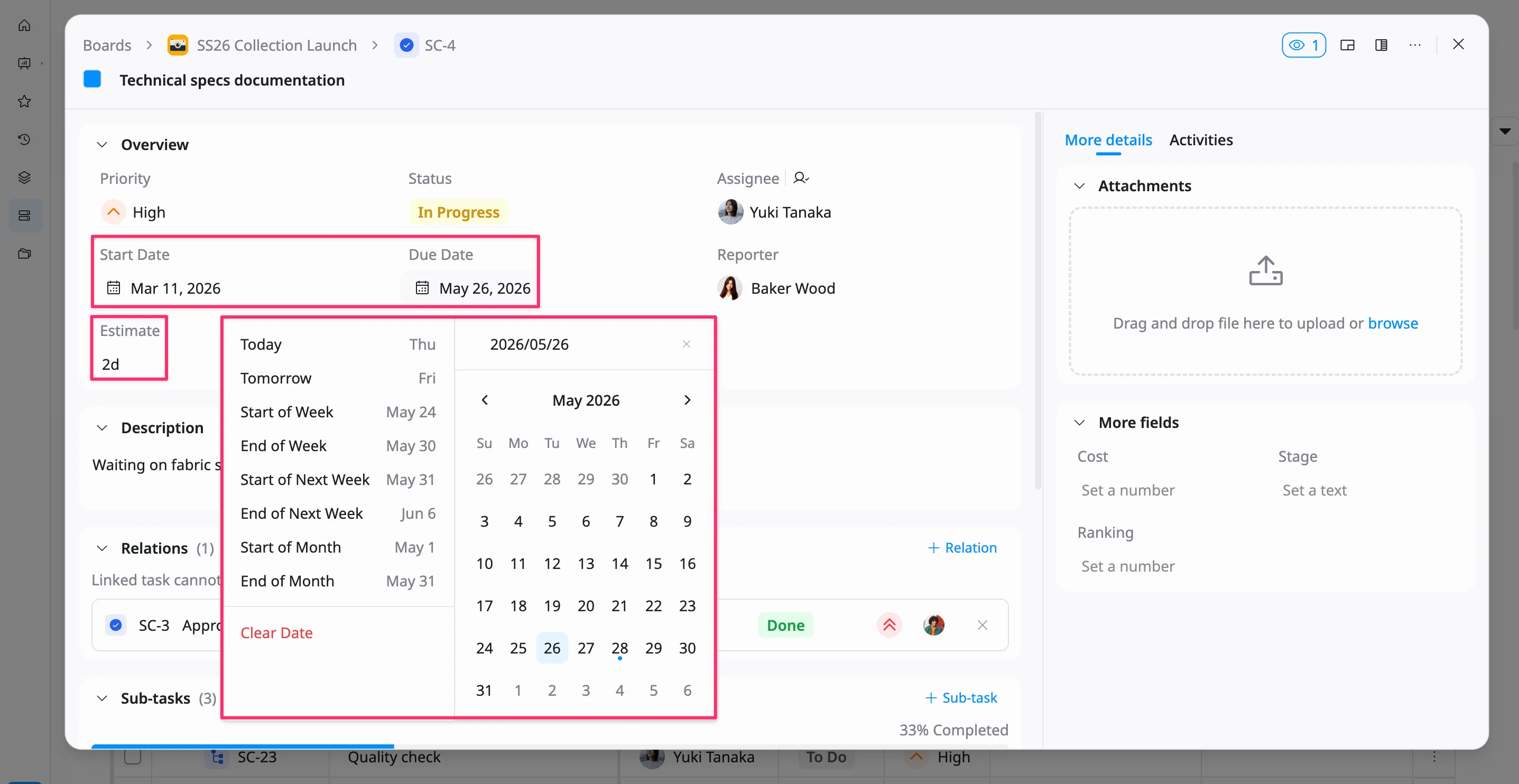 Schedule a task Schedule a task