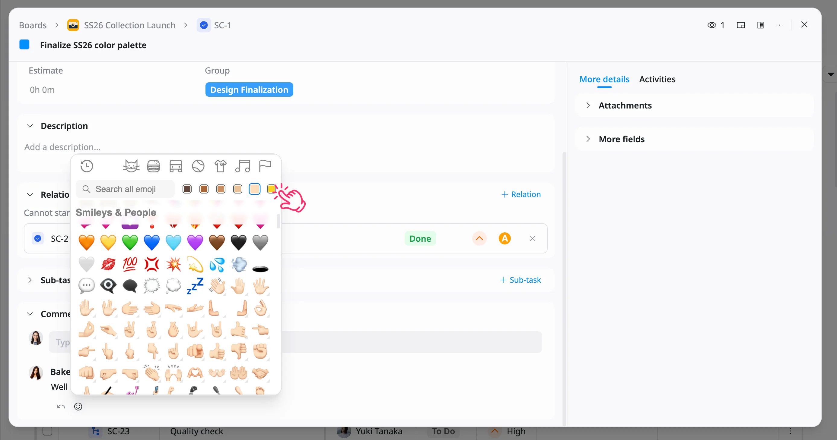 change the emoji skin tone change the emoji skin tone