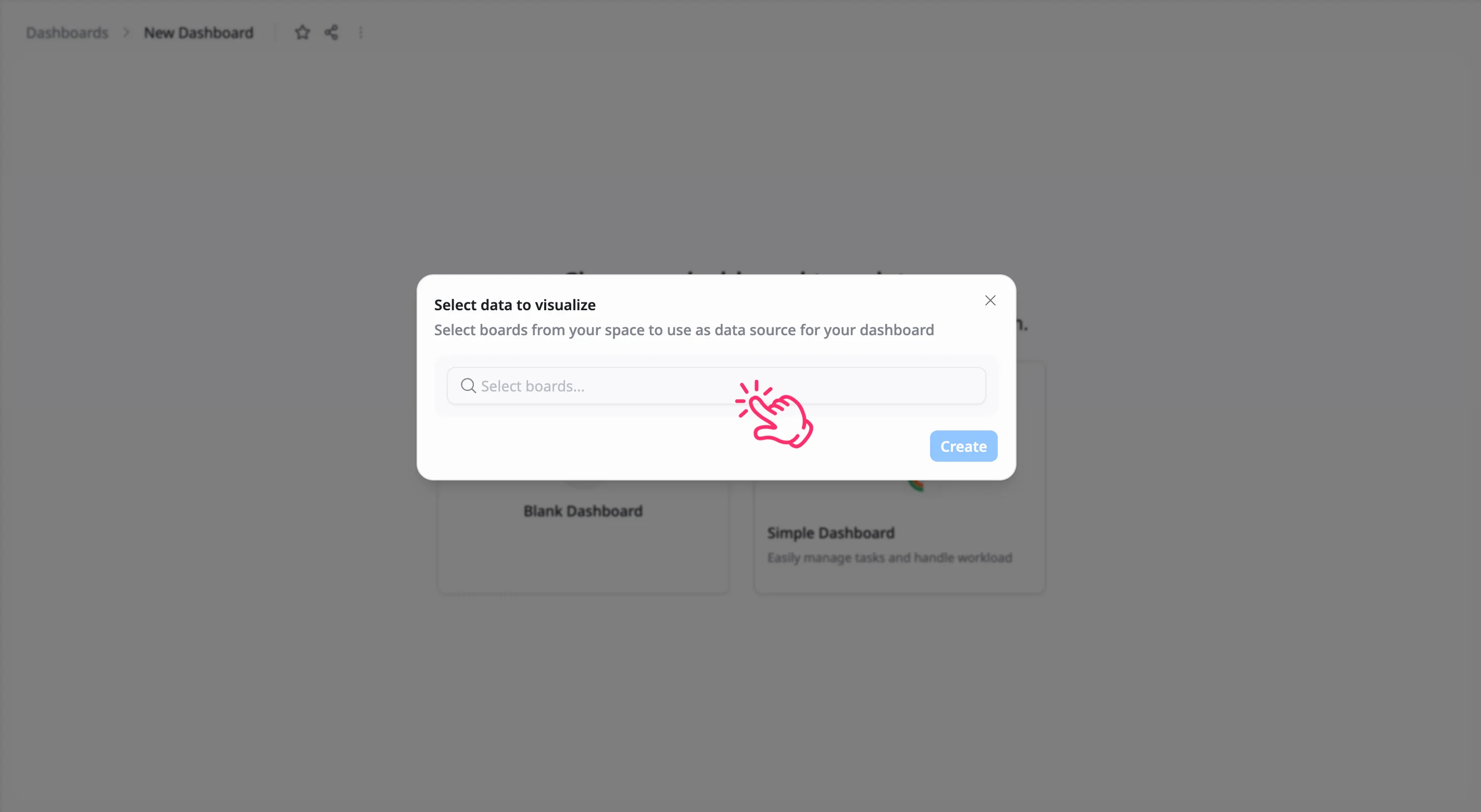Select data source Select data source