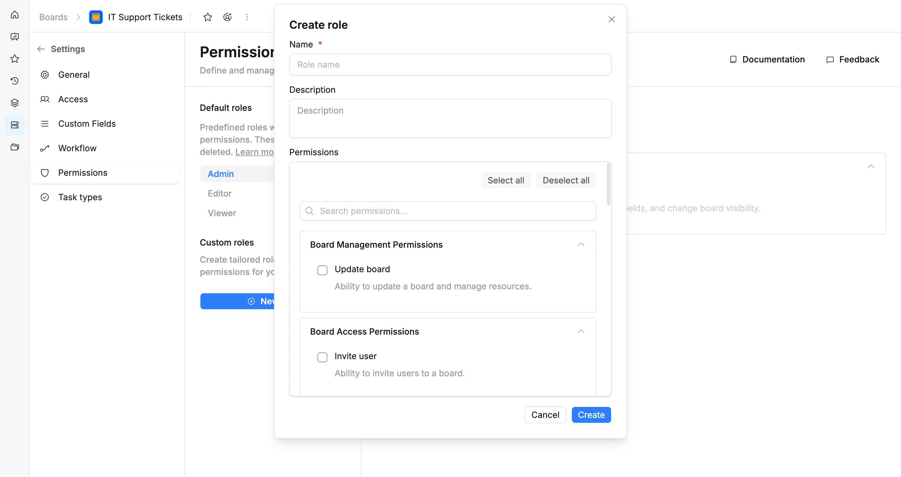 create a custom role create a custom role
