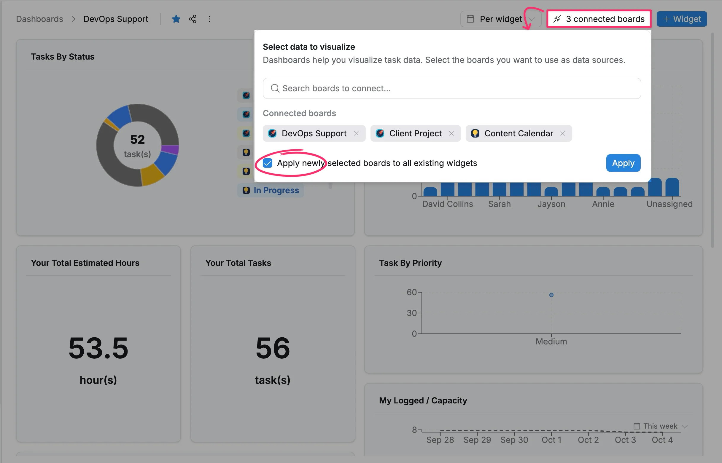 Update connected boards Update connected boards