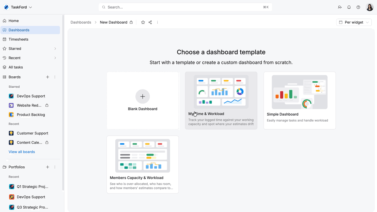 Connect boards to a dashboard Connect boards to a dashboard