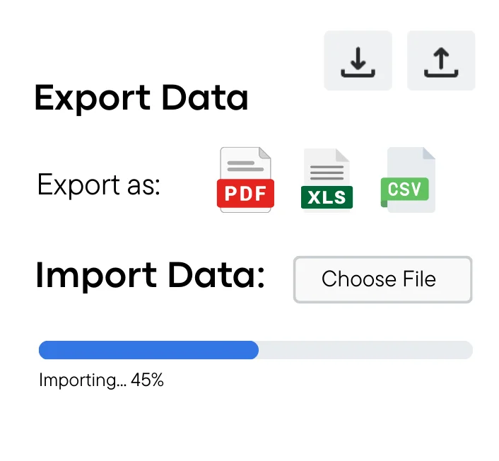Data Import & Export