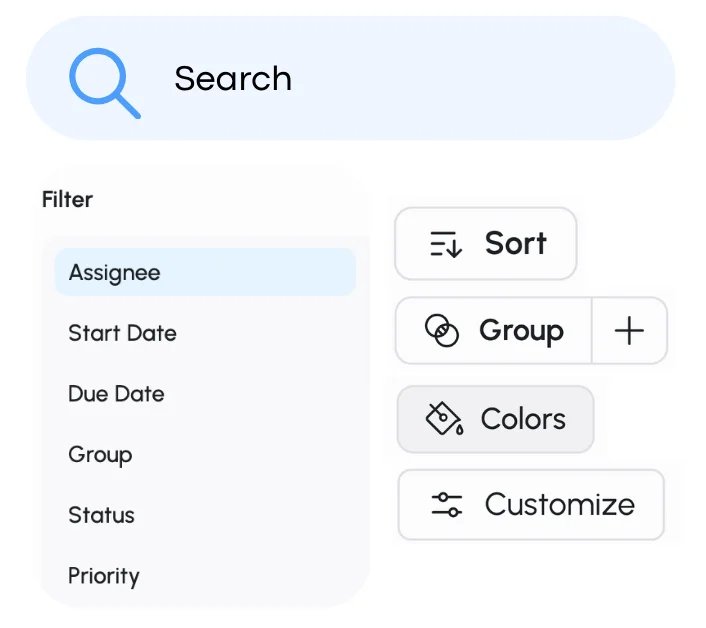 Search & Filters