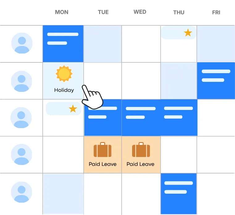 Team Availability Clear