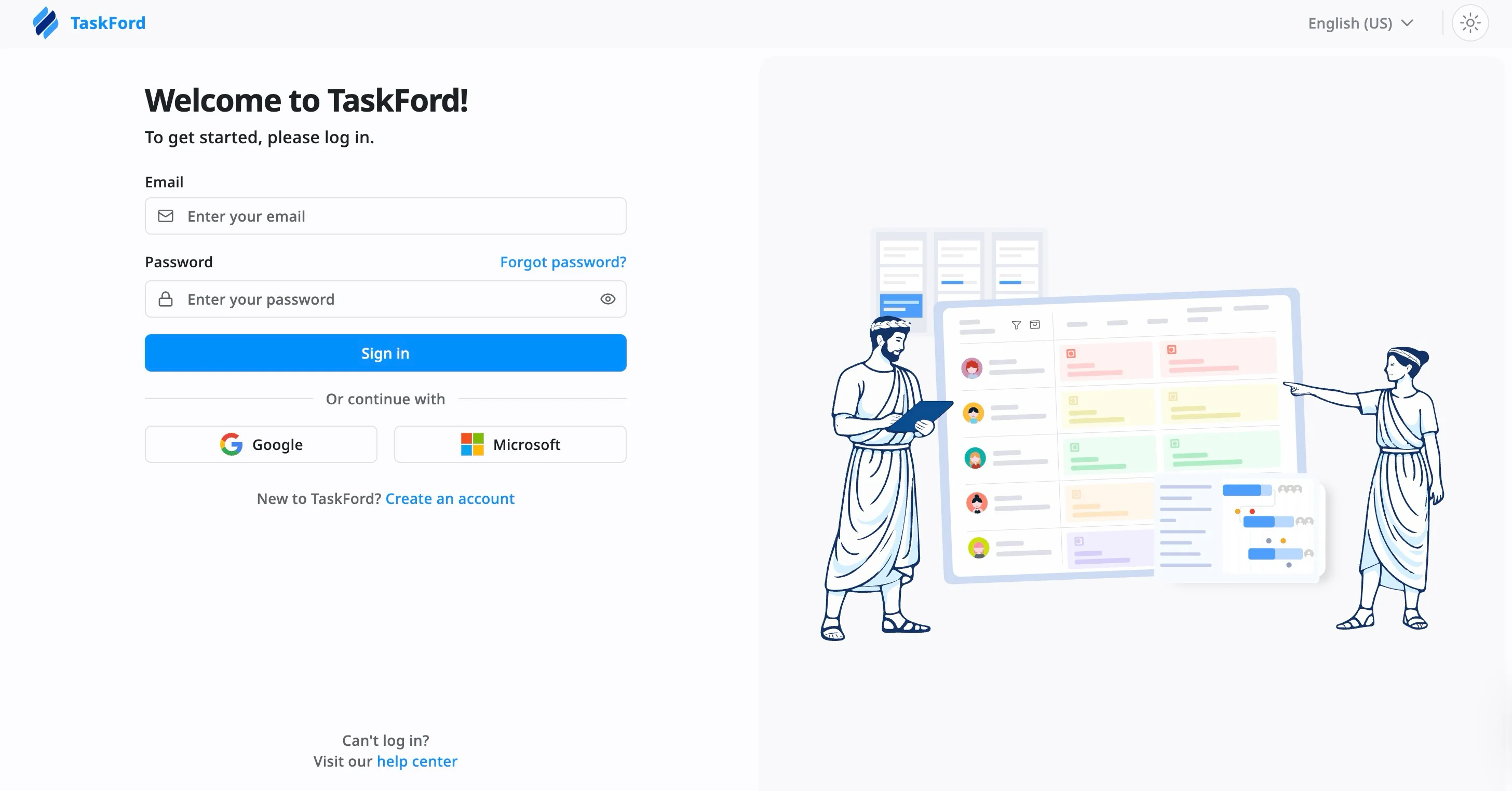 Log in to TaskFord 01 Log in to TaskFord 01