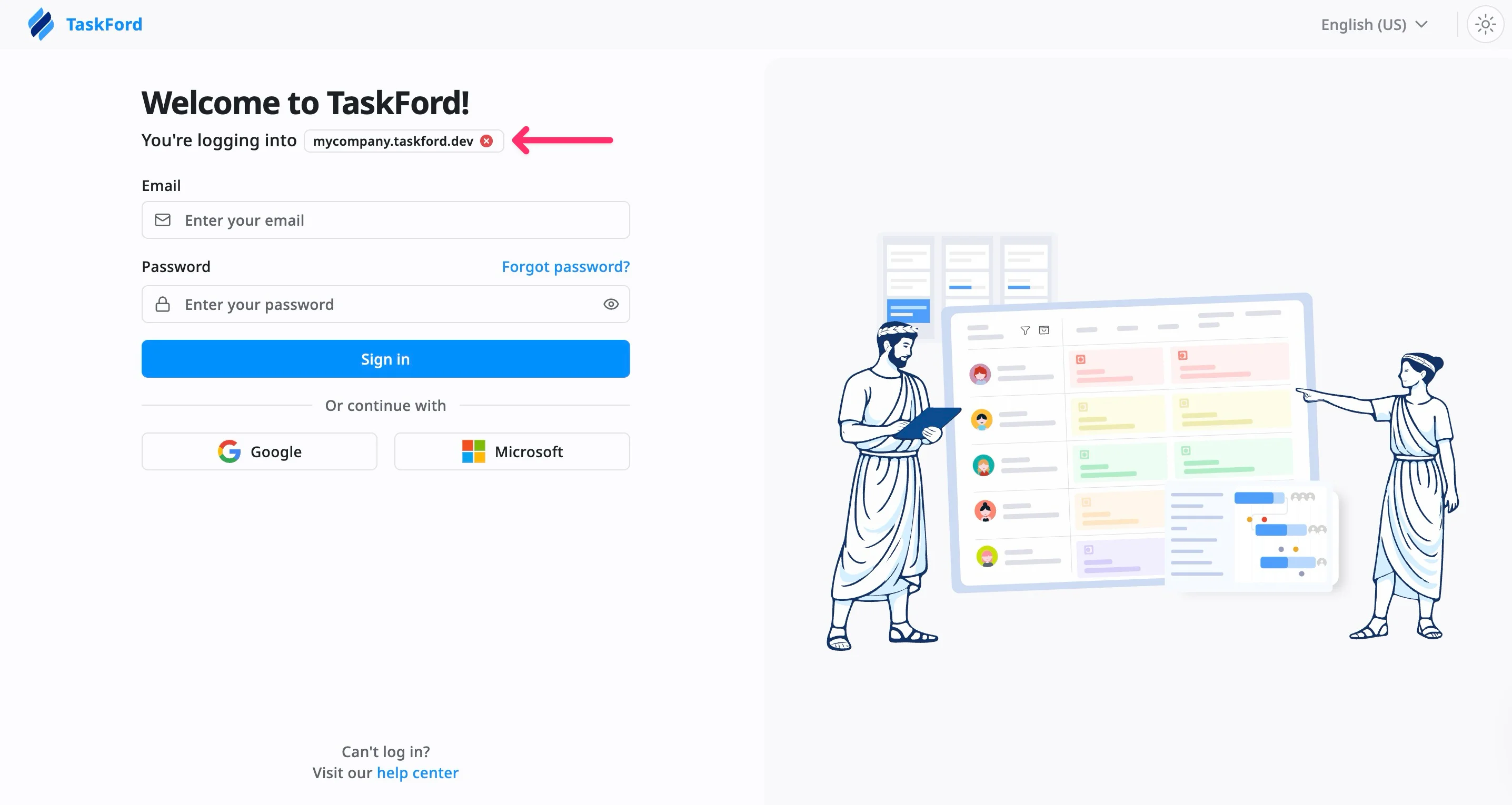Log in to TaskFord 03 Log in to TaskFord 03