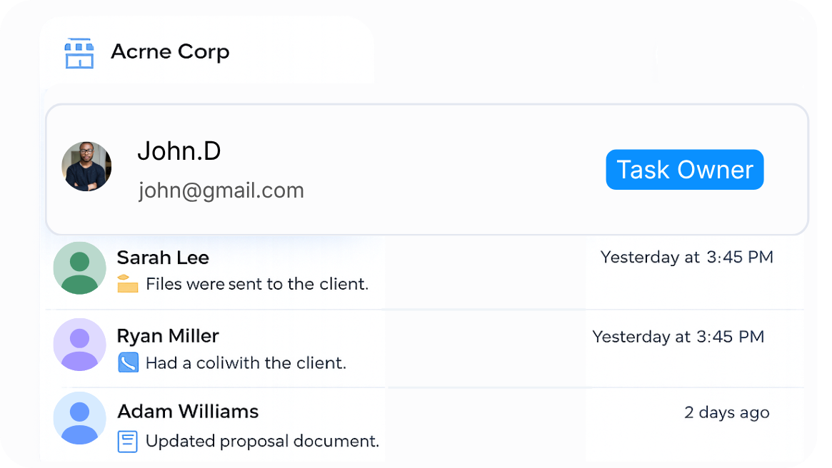 CRM / Sales Pipeline