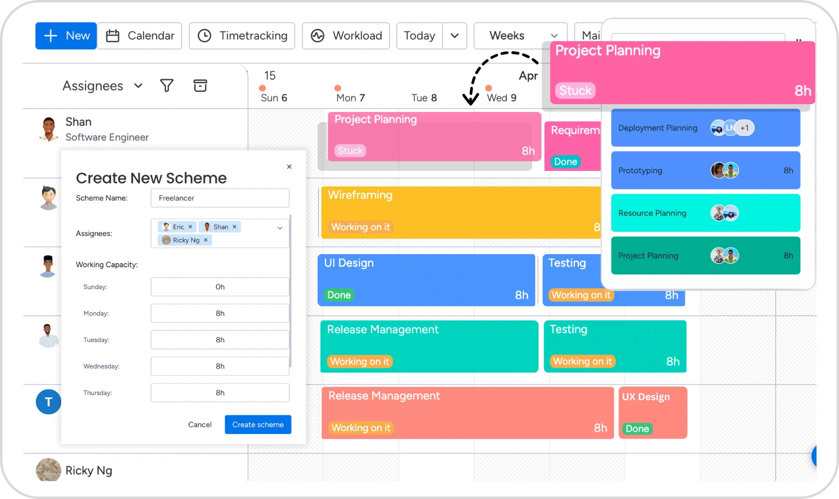Resource Planning at Scale