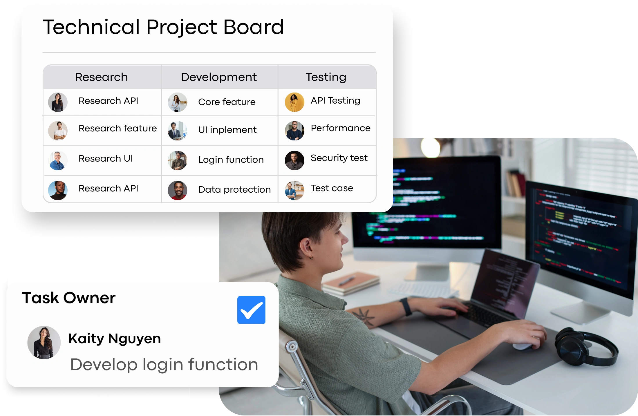 Clear IT project tracking
