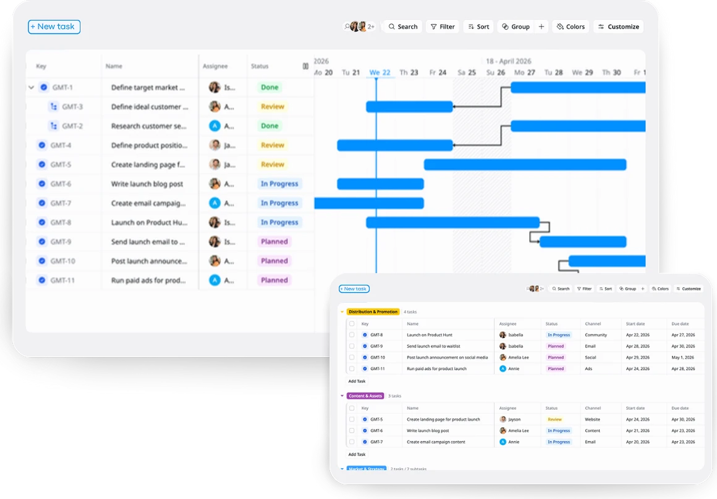 GTM Plan for Product Launch Template hero image