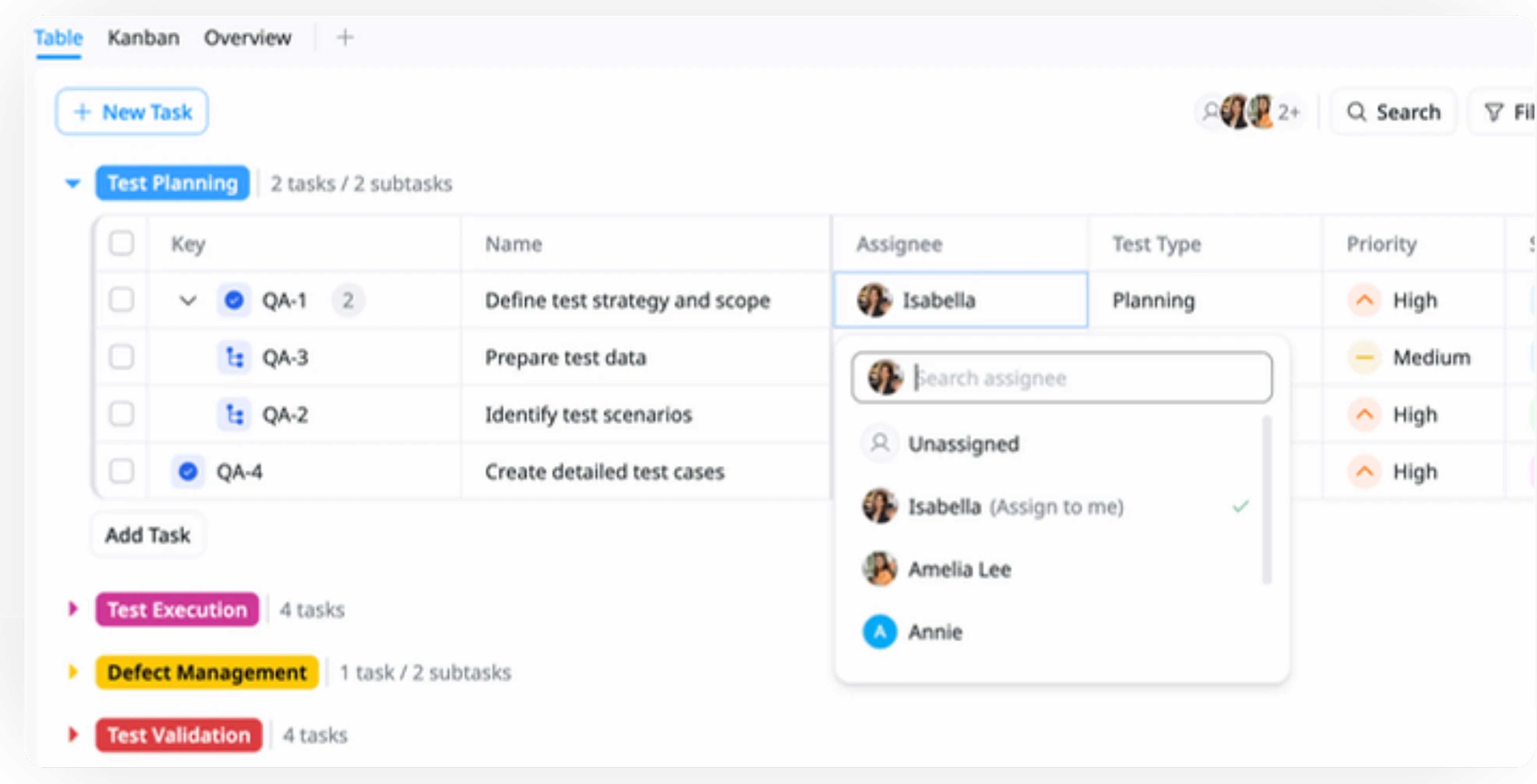 Assign & Schedule
