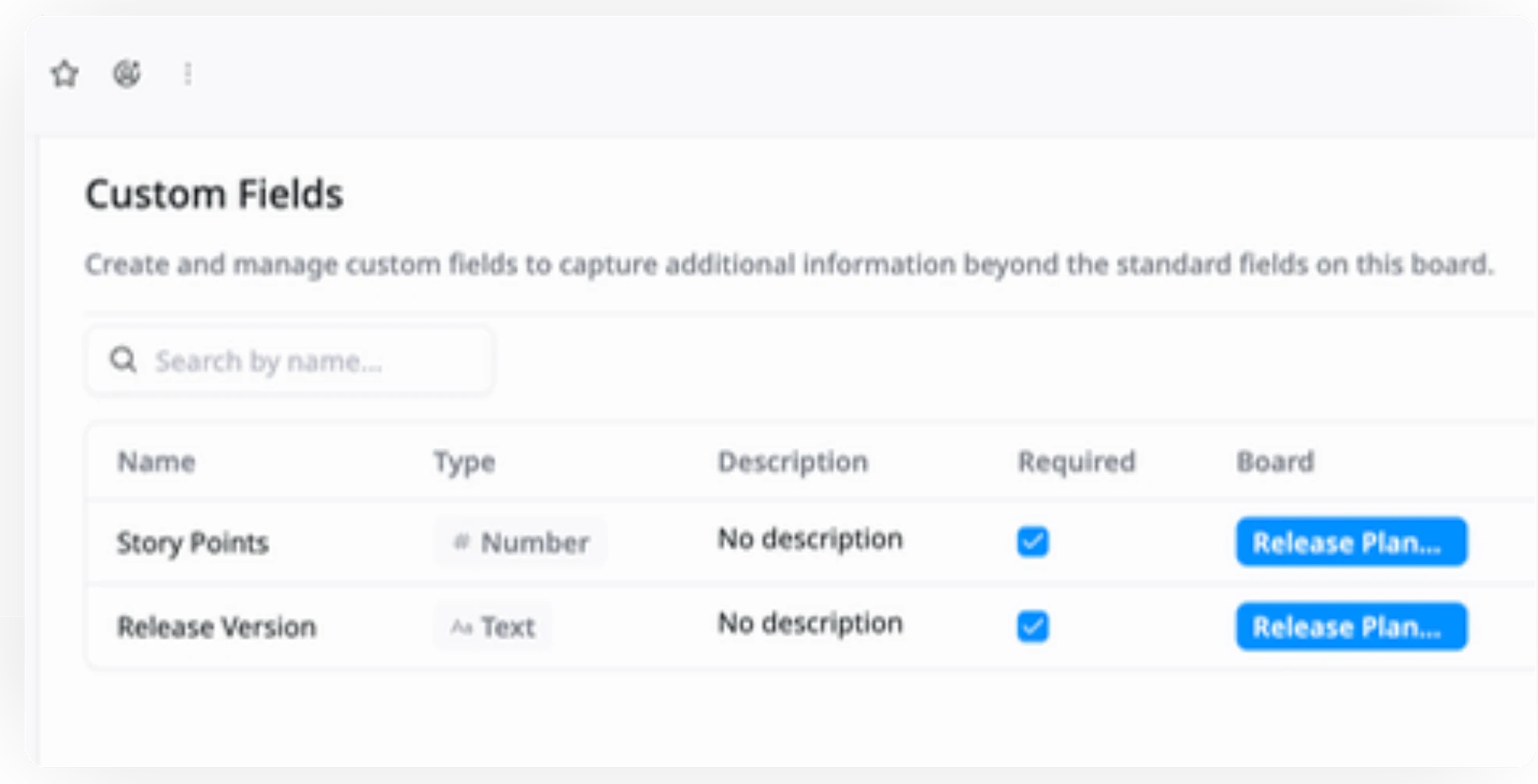 Add Custom Fields for Story Points & Release Version