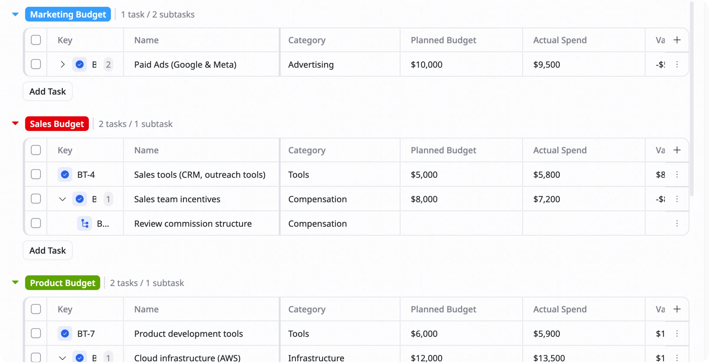 Expense Tracking Template hero image