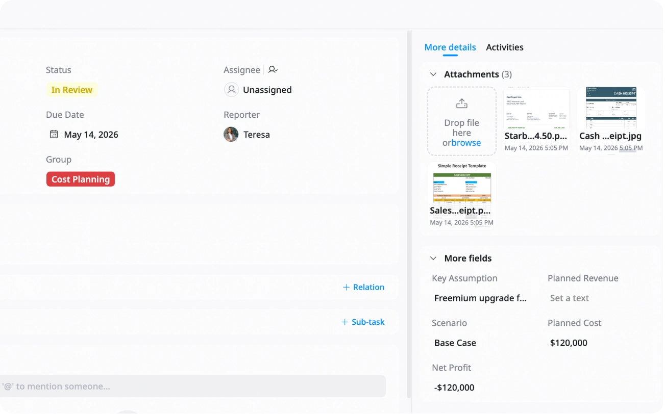 Income & expense tracker