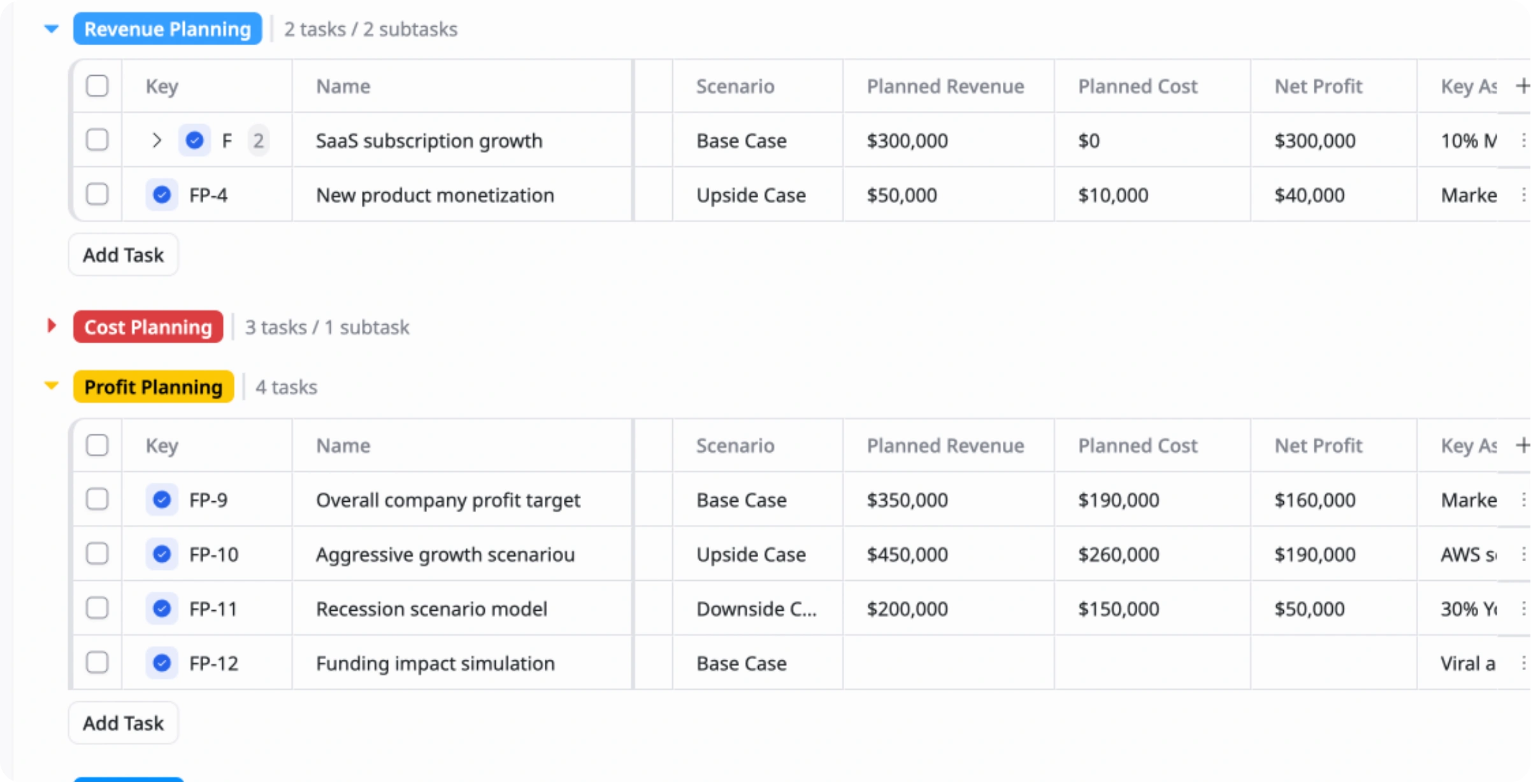 Financial Planning Template hero image
