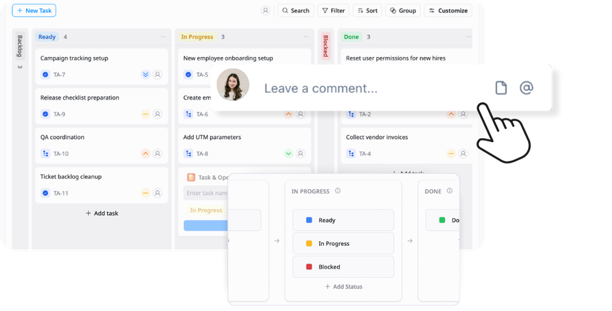 Workflow management
