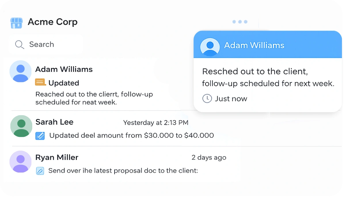 Deal Tracking